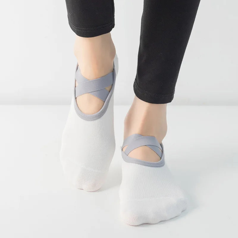 Bandage Yoga Socks