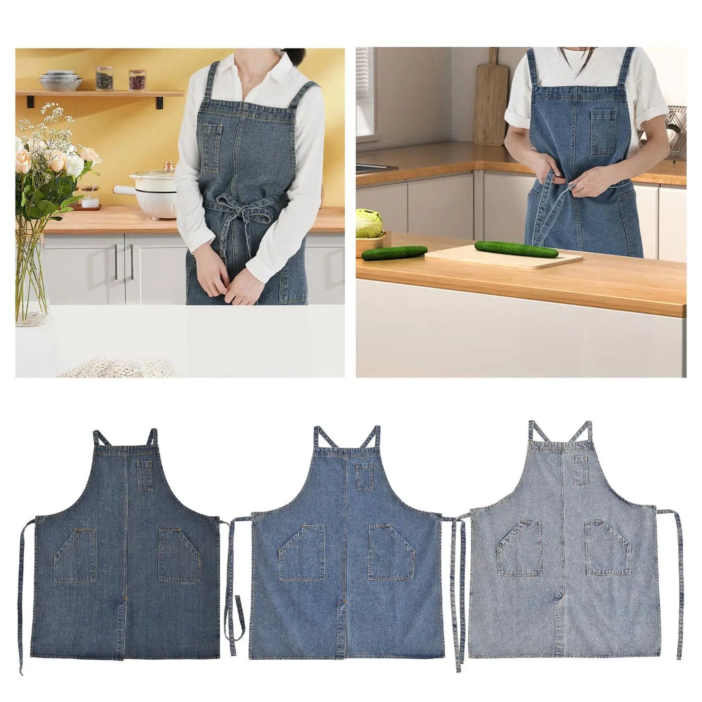 Tall Bib Apron - Multi-Use Design