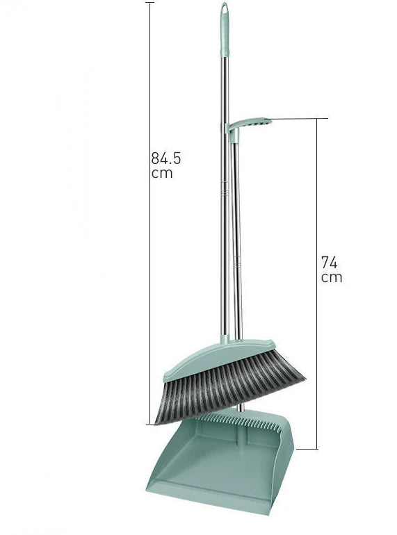 Folding Dustpan and Magic Brush Set for Cleaning