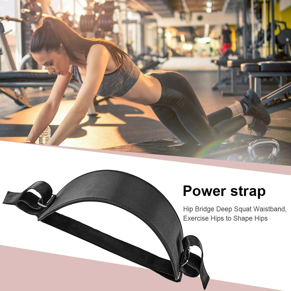 Anti-Slip Hip Thrust Belt for Weight Training