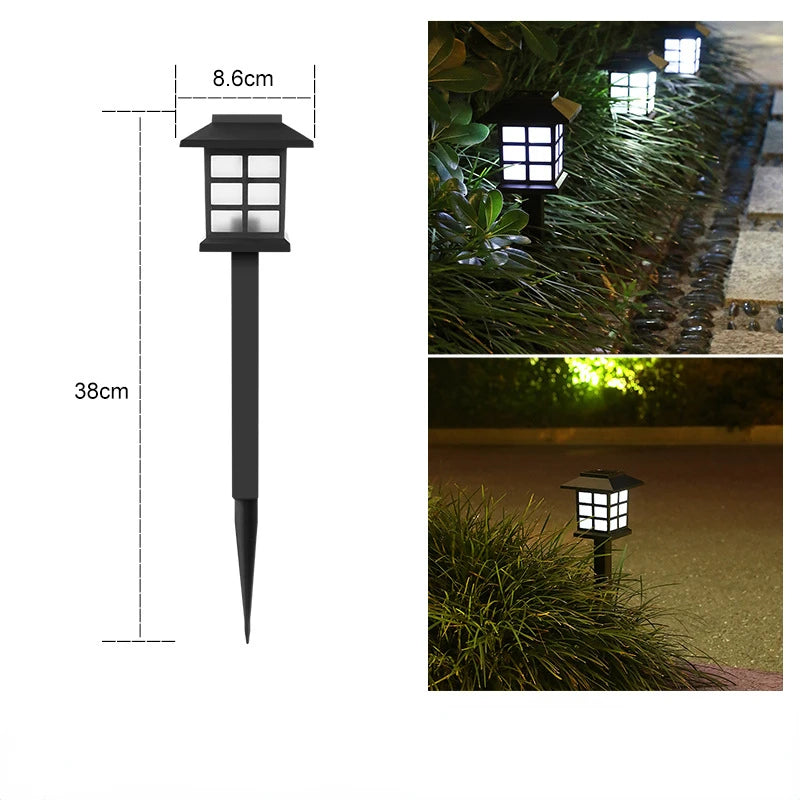 LED Solar Garden Lights - Pack of 6