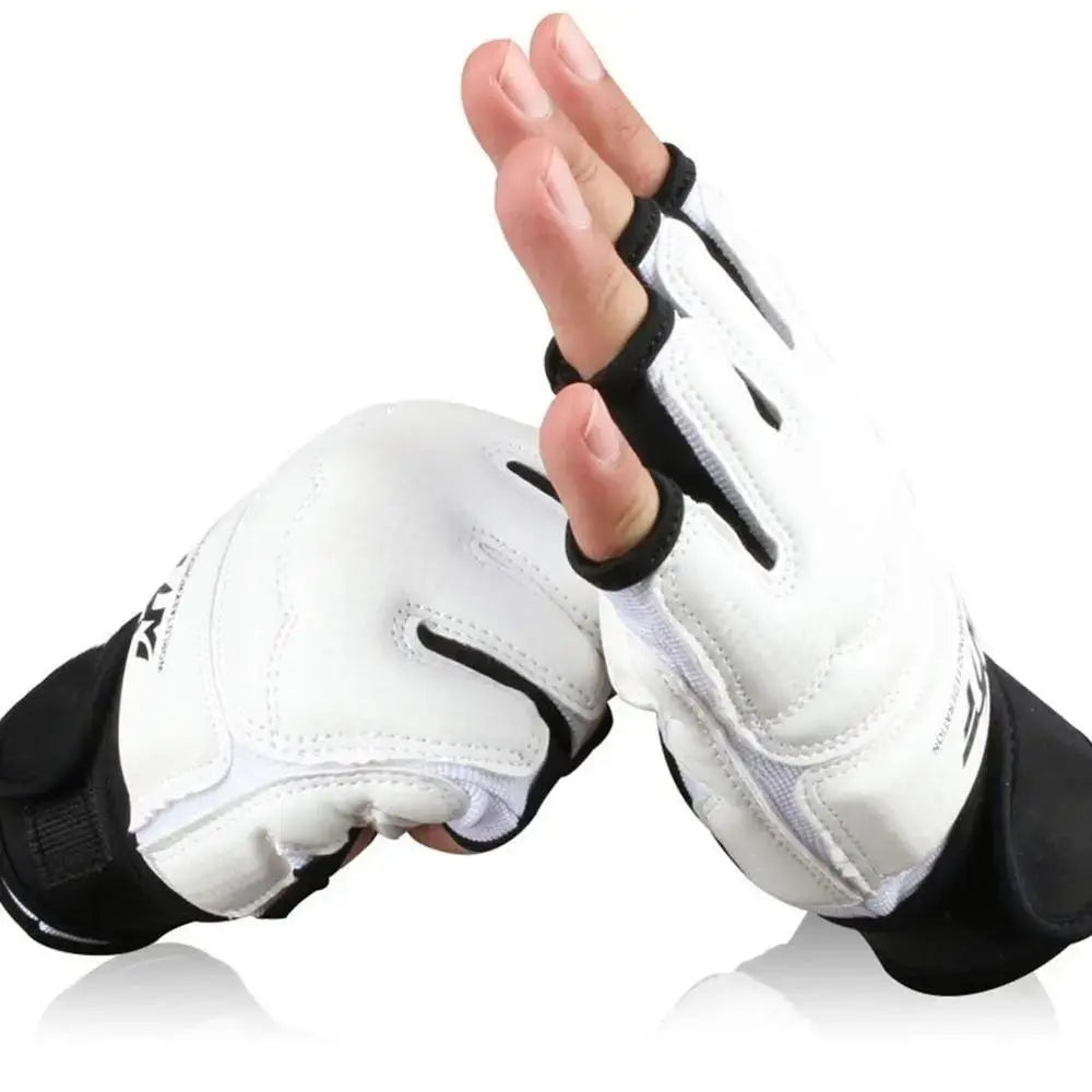 PU Leather Half-Finger Boxing Gloves for Training