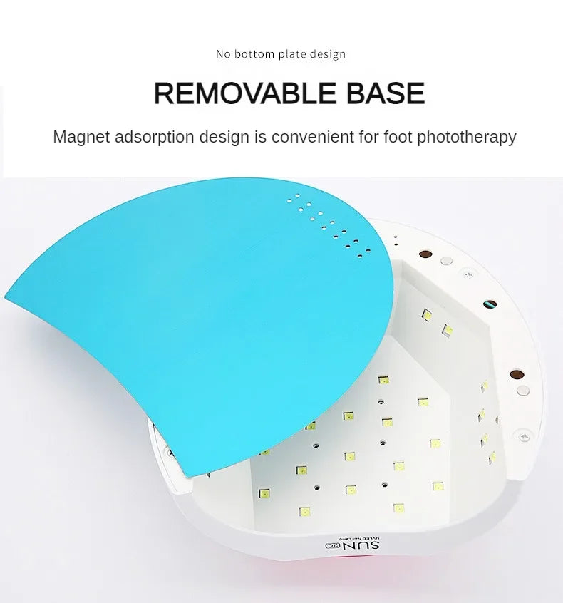 UV Gel Nail Dryer Lamp - Quick & Even Curing